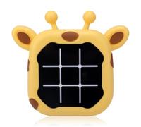 Gioco Elettronico del Tris, Console di Gioco Puzzle Portatile 3 in 1 Giochi Elettronici Portatili da Viaggio Mini Gioco del Tris con Bulloni per Bambini e Adulti Regali di Compleanno (Giraffa)