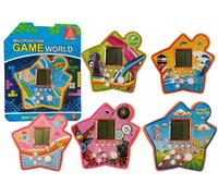 Gioco Elettronico Portatile a Forma di Stella Tetris Arancione