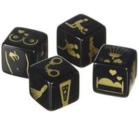Set dadi del sesso - neri (4 pezzi)