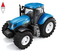 Adriatic Trattore giocattolo New Holland Blu in plastica atossica