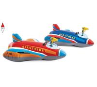 gioco estivo Intex (gonfiabile) cavalcabile jet fighter cm 117x104