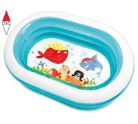 Piscina Intex My Sea Friends Pool 57482NP Colore: blu/viola