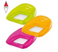 gioco estivo Intex (gonfiabile) poltrona trasparente con rete cm 104x102