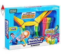 GIOCO ESTIVO ZURU 3 NEON BUNCH O BALLOONS CON FIONDA (PLASTICA RICICLATA)