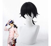 Gioco Fate/grand Order Fgo Sakamoto Ryoma Parrucche Cosplay Parrucche Cosplay per capelli neri lunghi per Puntelli per feste di Halloween