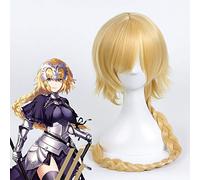 Gioco Fate Grande ordine Parrucche Cosplay Giovanna d'arco Parrucca Cosplay Resistente al calore Parrucca sintetica Festa di Halloween Fate Apocrifi Cosplay