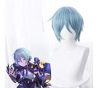 Gioco Fate Grande Ordine Parrucche Cosplay Principe di Lanling Parrucca Cosplay Parrucca sintetica resistente al calore Festa di Carnevale di Halloween