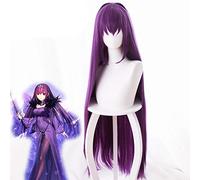 Gioco Fate Grande Ordine Parrucche Cosplay Scathach Cosplay Resistente al calore Parrucca sintetica Capelli Halloween Festa di Carnevale Parrucca Cosplay