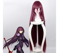 Gioco Fate Grande Ordine Parrucche Cosplay Scathach Cosplay Resistente al calore Parrucca sintetica Capelli Halloween Festa di Carnevale Parrucca Cosplay
