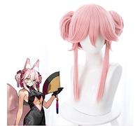 Gioco Fate Grande Ordine Parrucche Cosplay Tamamo No Mae Parrucca Cosplay Resistente al calore Parrucca sintetica Halloween Festa di Carnevale Parrucca FATE FGO