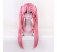 Gioco Fate Grande Ordine Tamamo Cat Parrucche Cosplay TAMAMO NINE Parrucca rosa con capelli sintetici Gioco di ruolo Parrucca con coda di cavallo B
