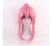 Gioco Fate Grande Ordine Tamamo Cat Parrucche Cosplay TAMAMO NOVE Parrucca rosa con capelli sintetici Gioco di ruolo Parrucca con coda di cavallo A