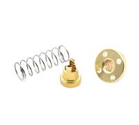 Gioco filettato, gioco T8 Vite di comando Eliminazione Gap Dado 8mm Asta Caricata a molla TR8x2 TR8x4 TR8x8 Anti trapezoidale(2mm pitch 2mm lead)