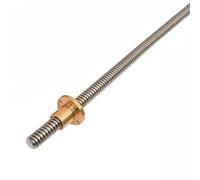 gioco filettato Vite mandrino trapezoidale da 16 mm Vite di comando T16 con dado in ottone Passo 2 mm 3 mm 2 mm 4 mm 8 mm Piombo Asta for vite in acciaio inossidabile 304 vite trapezoidale (Color : P