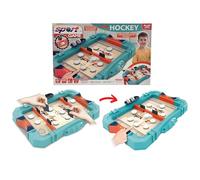Gioco Flipper Hockey 2 in 1 Hockey e Pucket Gioco Hokey da Tavolo Gioco Calcio Flipper Calcio Soccer da Tavolo Calcetto Gioco Flipper Hockey Football da Tavolo Gioco Hockey Gioco di Abilità Arcade