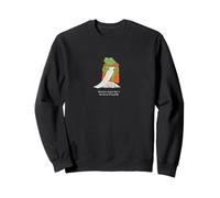 Gioco Frog Master Prep Divertente Nerd Rpg Gamer Uomini Donne papà Felpa