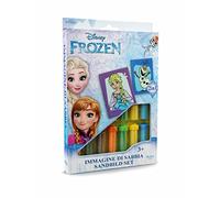 Gioco Frozen Elsa Anna Disney Bambina Immagini di Sabbia 2 in 1 Immagini da COLORARE con Sabbia Colorata