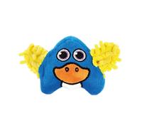 Gioco galleggiante con tirante e squeaker Funny Face papera per cani Record