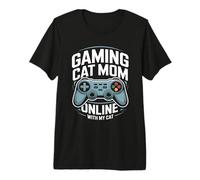 Gioco Gatto Mamma Online con Il Mio Gatto Maglietta Premium