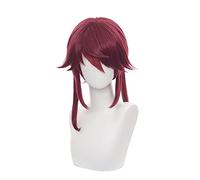 Gioco Genshin Impact Cosplay Rosaria Parrucca Genshin Impact Rosaria Parrucche sintetiche resistenti al calore corte per capelli
