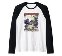 Gioco Ghost Level up or Treat Divertente Ghoul Halloween Gamer Maglia con Maniche Raglan