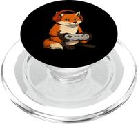 Gioco giapponese Fox Anime Retro Fox Giocare Videogiochi PopSockets PopGrip per MagSafe