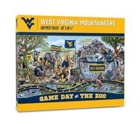 GIOCO GIOCO DI GIOCO DI GIOVANE DI GIOVANI NCAA VIRGINIA WEST NEL PUALLE DEL 500PC ZOO