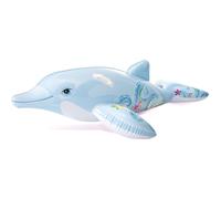 Gioco gonfiabile Delfino blu 175 x 66 cm INTEX 58535