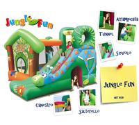 GIOCO GONFIABILE JUNGLE FUN HAPPY HOP DI HAPPY AIR - ART. 9139