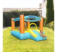Gioco Gonfiabile per Bambini Playground con Scivolo, Soffiatore d’aria incluso