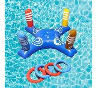 Gioco gonfiabile per lanciare l'acqua per piscina, diverse varianti: canestro da basket, cactus ad anello, tavola da lancio a punti croci, giocattolo per bambini, pompa ad aria inclusa (tavola da