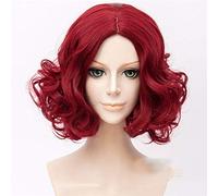 Gioco Identità V Cosplay Soprintendente Joker Parrucche Parrucche rosse Ricci Soffici Capelli sintetici Parrucca Anime Costume Pelucas