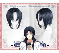 Gioco IDOLiSH7 Izumi Iori Parrucca Cosplay Blu scuro Corto Parrucche sintetiche in fibra ad alta temperatura + Parrucca Cappellino Taglia unica Izumi Iori