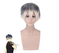 Gioco IDOLiSH7 Re: vale MOMO Parrucca corta Costume Cosplay Resistente al calore Capelli sintetici Uomo Donna Parrucche Cosplay PL-060