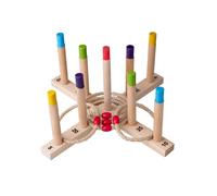 Gioco in legno con lancio di anelli WOODY