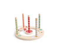 Gioco in legno da giardino - lancio degli anelli