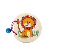 Gioco IN Legno Foto Libro Zoo Degli Animali Bxlxh 100x15x90mm Nuovo Attrezzo di