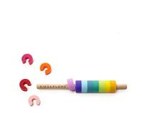 Kikkerland Segnabicchieri per vino Rainbow (Ba86) Nuovo
