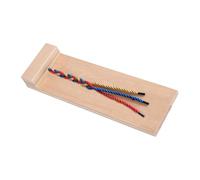 Gioco in Legno per Intrecciare Trecce per Bambini, 1 Pezzo | Educazione Precoce, Adatto a Kids, Supporta Pratica Manuale e Autonomia