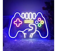 Gioco Insegne al Neon, USB Luci al Neon gamepad Wall Art per Camera da Letto Sala Giochi Decorazione per Feste Regalo per Bambini und Gamer