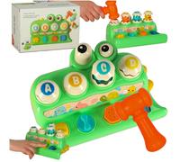 Gioco interattivo con martello Coccodrillo per bambini 18m+