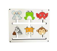 Gioco interattivo per labirinto animale, puzzle per bambini, design staccabile, migliora le abilità logiche e la risoluzione creativa dei problemi creativi