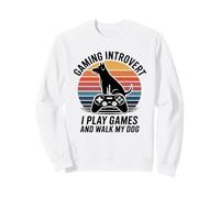 Gioco introverso Gioco E Cammino Il Mio Cane Felpa