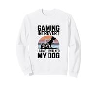 Gioco introverso Sono venuto Ho camminato Il Mio Cane Felpa