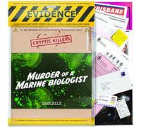 Gioco irrisolto omicidio misterioso,Cold Case Files Investigation,CRIPTIC KILLER,Indizi detective,prove,Risolvere il crimine, appuntamenti serali e gruppi di partito,"Omicidio di un biologo marino"