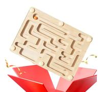 Gioco Labirinto | Giocattolo Puzzle in Legno con Biglie | Gioco Da Tavolo Del Labirinto,Per Giochi In Viaggio Sfide Di Allenamento Mentale Miglioramento Concentrazione