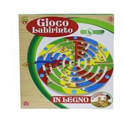 GIOCO LABIRINTO IN LEGNO GIOCATTOLO GIOCO PER BAMBINI INTUITO STRATEGIA +3 ANNI