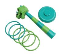 Gioco Lancio Anelli Per Bambini,Giocattoli Impilabili Dinosauri - Gioco Del Lancio Degli Anelli All'aperto - Per Ragazzi E Ragazze, Per Campeggio, Spiaggia, Picnic, Raduni Familiari, Compleanno E