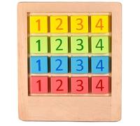 Gioco Legno in Sudoku Creativo per Bambini e Adulti da Tavolo | Casa e Momenti di Relax, Stimola Creatività e Sviluppo Intellettuale, Uso Quotidiano per Piccoli e Grandi