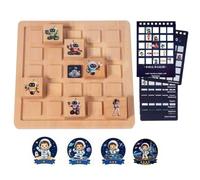 Gioco logica per bambini a partire dagli 8 STEM | Gioco da tavolo Think Backstrategie